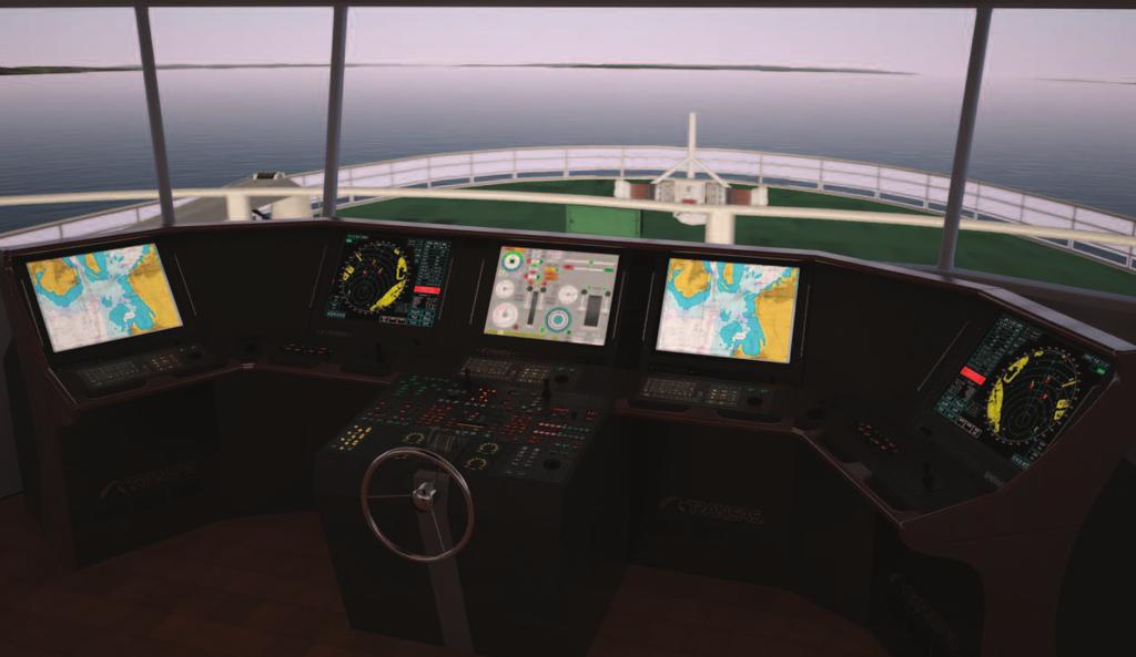 TRANSAS FISHING SIMULATOR Full Mission Simulator configuration options Flexible