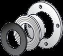 Flange connecion Sies: 20 160 The soluion for flange fiings Backing ring conforms o pipe sies Fusion