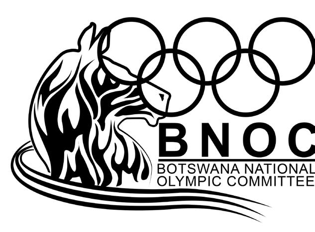 Logo Variations: This is the alternative to the chosen idea chosen idea,another look of the first idea,but more simpler for the Botswana National Olympic Commitee logo.