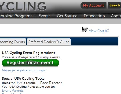 How to permit To start a permit you will need a USA Cycling account.