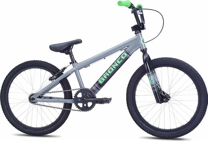 BRONCO kids series BRONCO kids series With a short 18 top tube and low standover, the Bronco is a perfect fit for youngsters.