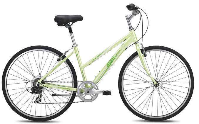 PALISADE 7 Spd Step-Through Lifestyle Series The Palisade 7 bicycle is the neighborhood rider s best friend.