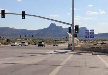 Sunset: Silverbell to River Tangerine: I-10 to La Cañada 22nd St: I-10 to Tucson 22nd Street and Kino Interchange Valencia: Ajo to Mark Downtown Links St Mary s: I-10 to Church 8th St