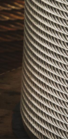 By definition, wire rope is a twisted bundle of drawn steel wires.
