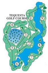 The Tequesta nine not only begins with a picturesque par 5 wrapping