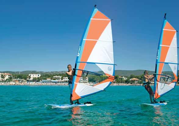 NOVA 210D/NOVA 170D Learn to windsurf and get a taste for funboarding!! NEW The new Nova 210D and 170D are designed primarily for the purpose of learning to windsurf.
