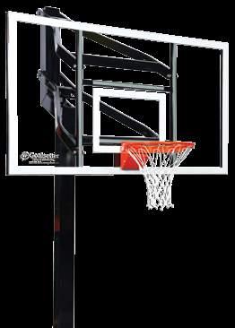 height adjustment mechanism enables safe play with no pinch and grab points Q: What is the difference between a glass and acrylic backboard?