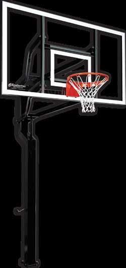 to last a lifetime. Glass is the backboard material of choice in residential settings.