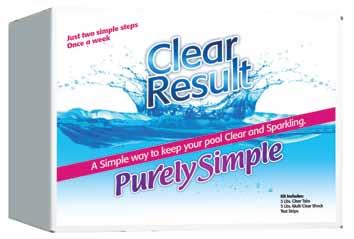 Purely Simple Kit KITS Purely Simple is an easy to use and weekly system for all types of swimming pools.