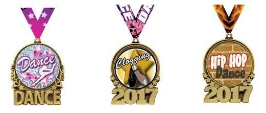 Creative Movement, Pre-Ballet & All Ballet/Pre-Pointe) Please indicate the number of medals ordered: Size: Qty: Dance: Clogging: Hip