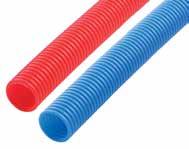 Designed for use with 1 2" and 3 4" Uponor AquaPEX tubing, the sleeve provides protection during installation and allows for removal and replacement of the PEX tubing if required. Part no.