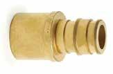 PEX plumbing systems ProPEX LF brass female threaded adapters connect Uponor PEX tubing to female NPT threads for transitioning from metal to PEX. Note: ProPEX tool is required.