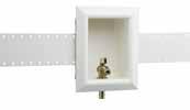 PEX plumbing systems PEX plumbing systems ProPEX LF ice maker boxes EP valved manifolds and accessories EP valved manifolds ProPEX LF ice maker outlet boxes come with one ½" LF brass ProPEX valve.