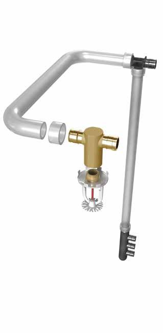 Residential fire sprinkler systems Uponor AquaSAFE fire sprinkler system Residential fire sprinkler