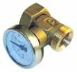 and TruFLOW Classic manifolds to accurately measure the flow of hydronic radiant loops. Note: For proper operation, install flow meters on the return manifold. A2640015 TruFLOW Visual Flow Meter, 0.