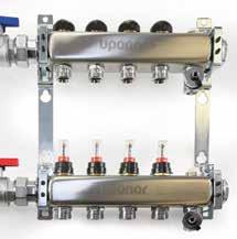 Radiant and hydronic piping systems Actuator-to-manifold compatibility table Manifolds Two-wire actuators Four-wire actuators Radiant and hydronic