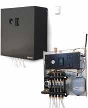 Radiant Ready 30E Radiant and hydronic piping systems The Uponor Radiant Ready 30E is a pre-wired, pre-piped hydronic mechanical unit that combines a 9kW electric boiler, expansion tank, air vent,