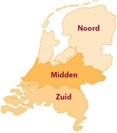 Spreading? The Netherland is handed out in three parts. Why?