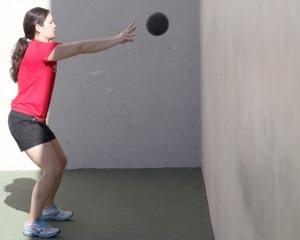 front of your chest Chest pass-