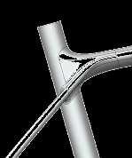 As shown in the 3D drawings below, the joint between the seatpost, toptube, seattube and seatstays is the most crucial point when a frame is examined with regards to comfort.