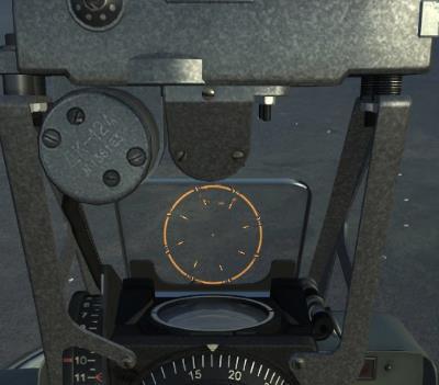 [L-39 ALBATROS] DCS 11. Turn and dive entry should be finished in such a way that aiming grid center is under the target at distance equal to 1 radius of the constant diameter aiming circle.