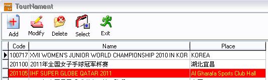 Data inputted in local sub-computers must be sent back to main computer and distribute again the composed data to each sub-computer to ensure that tournament data in different venues kept