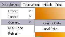 When export data of teams, you may select all the teams in the left window or just select the teams you want to export.