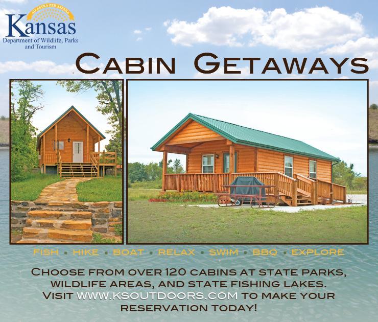 Tuttle Creek State Park has 11 cabins that are available