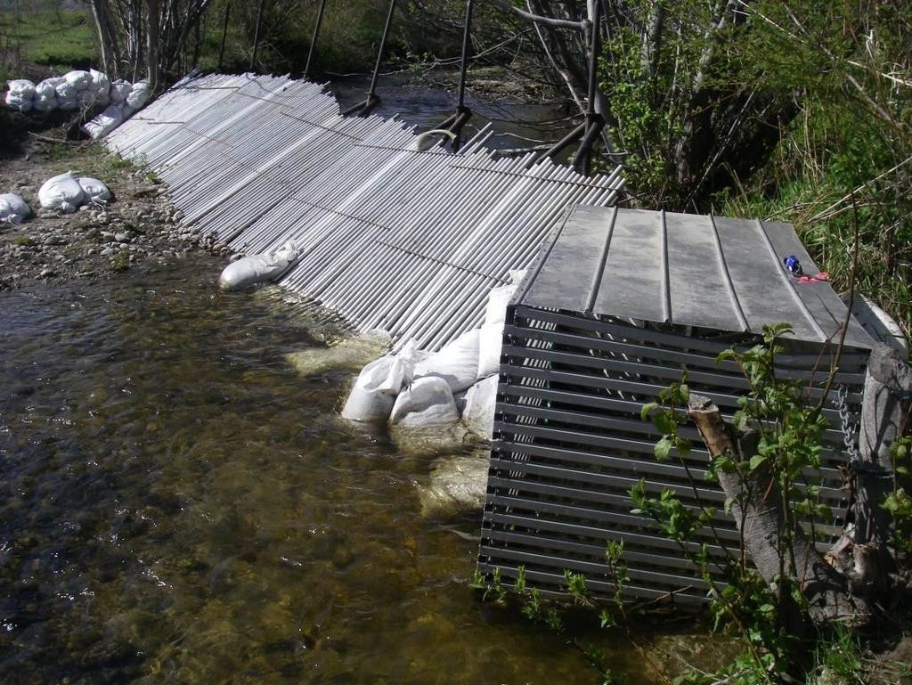 Figure 2. Inkaneep Creek fish fence 2009 Figure 3.