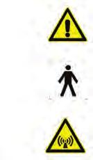 General warning sign Type B Applied Part Non-ionizing