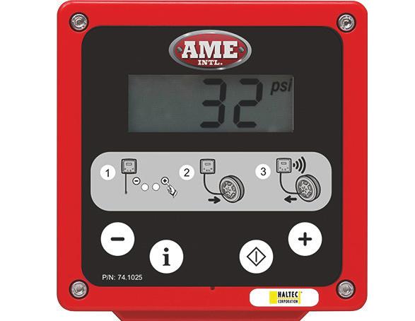24820 Automatic Tire Inflator 3 Modes in One 2347 Circuit Way, Brooksville, Florida, USA 34604 AME INTERNATIONAL Phone: (+1) - 1