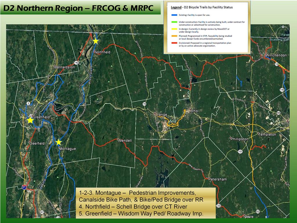 WITH CONSIDERATION TO TIME -I HAVE DIVIDED D2 INTO A NORTHERN SECTION & SOUTHERN SECTION FOR THIS PRESENTATION. THE NORTHERN SECTION OF D2 INCLUDES COMMUNITIES IN FRANKLIN COUNTY AND IN MRPC.