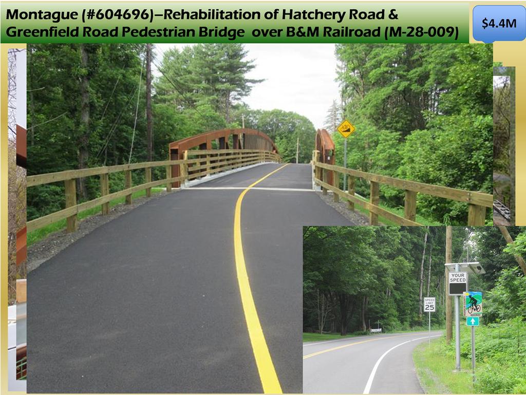 INCLUDED IN A LARGER PROJECT FOR HACHERY ROAD & GREENFIELD ROAD IMPROVEMENTS.