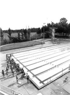 IM-WEST OUTDOOR POOL The IM-West outdoor pool, which was built in 1959 for $139,000, underwent a $650,000 renovation in 1996.