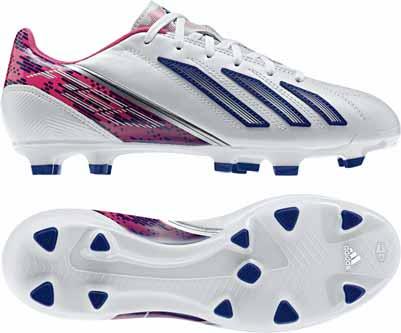 $110.00 F30 TRX FG W Leather S6050S Speed defines your game. It also defines this boot. This leather-upper F30 comes loaded with a TRAXION outsole and a fast triangle stud configuration.