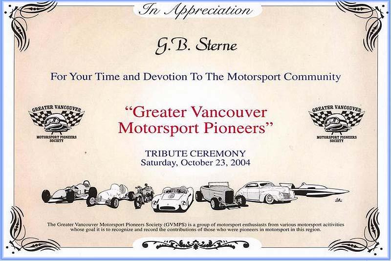 Below is the invitation sent to his sons, Bill and Bob Sterne.
