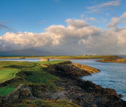 Tralee in addition to boasting a clear view of the Atlantic Ocean from every hole, has a fully qualified resident professional, fully stocked pro-shop; a spacious and comfortable restaurant and bar