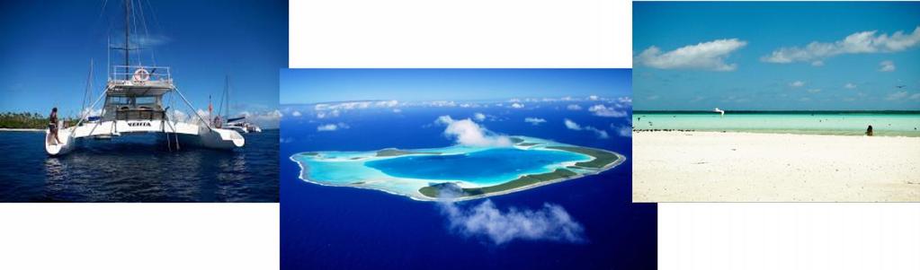 DAY CHARTER IN TETIAROA - Tahiti Voile et Lagon (Transfers not included) Rendezvous at 6:15 am at the dock, departure at 6:30am. Sailing time to Tetiaroa : about 2h15.
