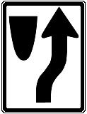 turns right Road