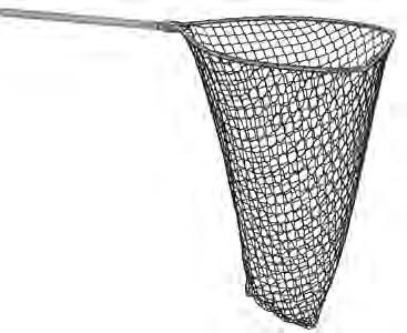 Telescoping Landing Net Ideal for use from larger boats or anywhere extra reach is necessary, this midsize net features a telescoping handle with 26 and 44 settings secured by a strong push-button