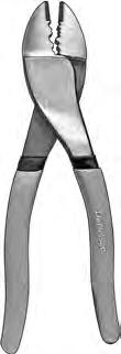 Approx. case wgt. 15 lbs. Stainless Steel Split Ring Pliers Engineered with a hooked nose for opening split rings these 5-3/4 stainless steel pliers also pinch, crimp and cut.