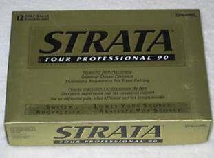 BRAND NEW STRATA TOUR PROFESSIONAL 90 GOLF BALLS - EACH BOX HAS ONE DOZEN $39.99 each.
