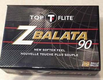 NEW 6 X TOP FLITE Z BALATA GOLF BALLS - EACH BOX HAS ONE DOZEN