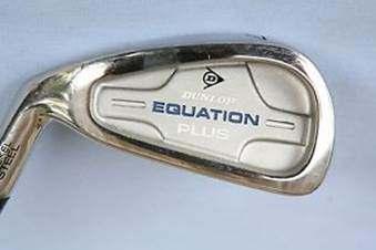 BRAND NEW IN THE BOX FULL SET OF IRONS MADE BY DUNLOP LEFT HAND Equa Plus Full set of