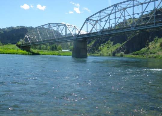 Missouri River downstream of the Hardy