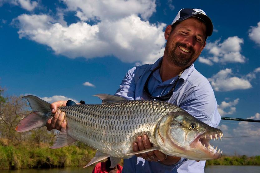 FISHING TIPS & TACKLE SUGGESTIONS FOR THE UPPER ZAMBEZI DAYS 11 13 A Typical Day at Sekoma Island Lodge.