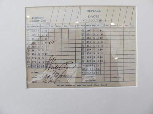 Sale price @ $30 266. 1997 Masters Tournament pin. Sale price @ $45 AUTOGRAHED BOOKS 267.