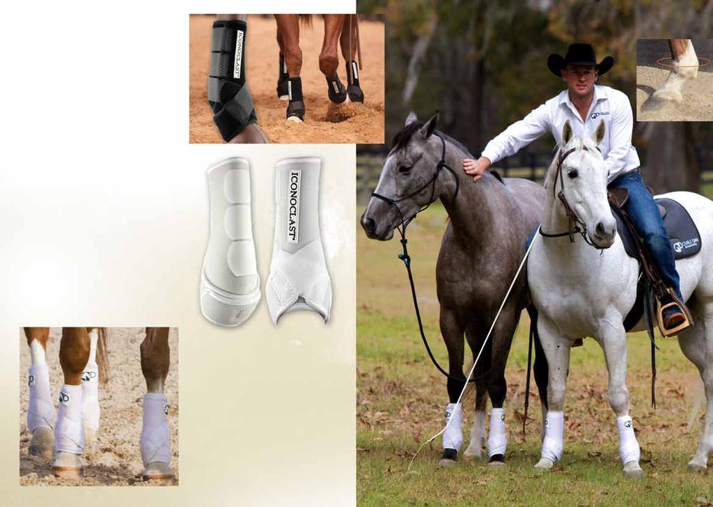 Iconoclast Boots Front and hind orthopaedic boot (sold as pairs) Iconoclast Orthopedic Support Boots feature our patented Double Sling Straps for unparalleled lateral support.