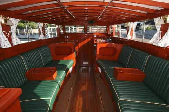 Lake Tahoe Vintage Boat Tour The first era of fun and sun on the lake included cruising on the original "Wild Goose", a double-ender frequented by the dashing
