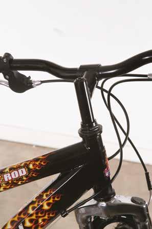Set at the required height and re-tighten the bolt ensuring the handlebar cannot be turned. (recommended tightening torque 15.9-16.4Nm).